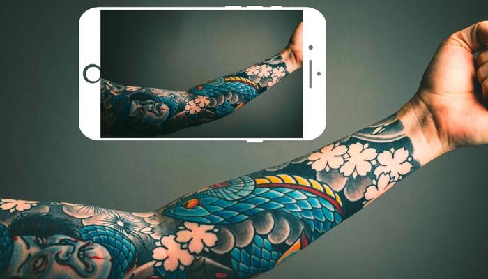 Aplicativos para simular tatuagem